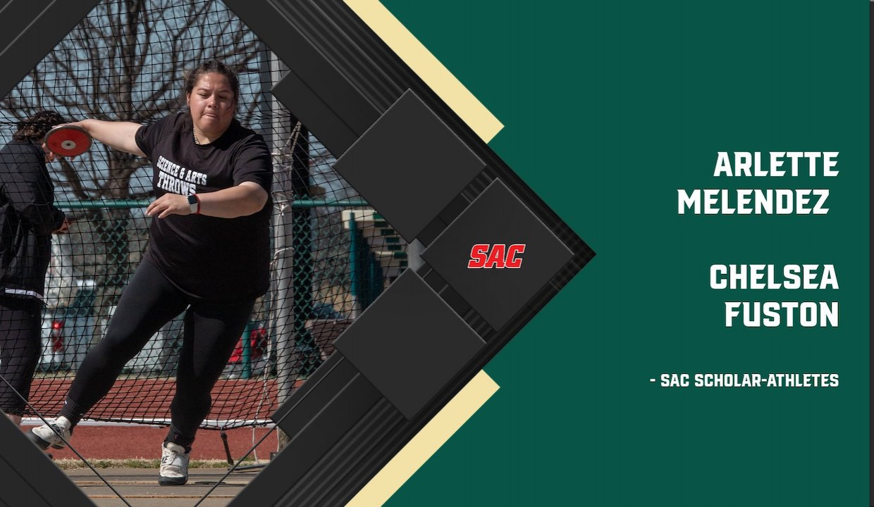 Melendez and Fuston Earn SAC Scholar-Athlete Honors
