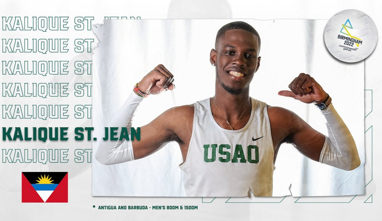 ON YOUR MARKS! St. Jean Set to Represent Antigua at 2022 Commonwealth Games