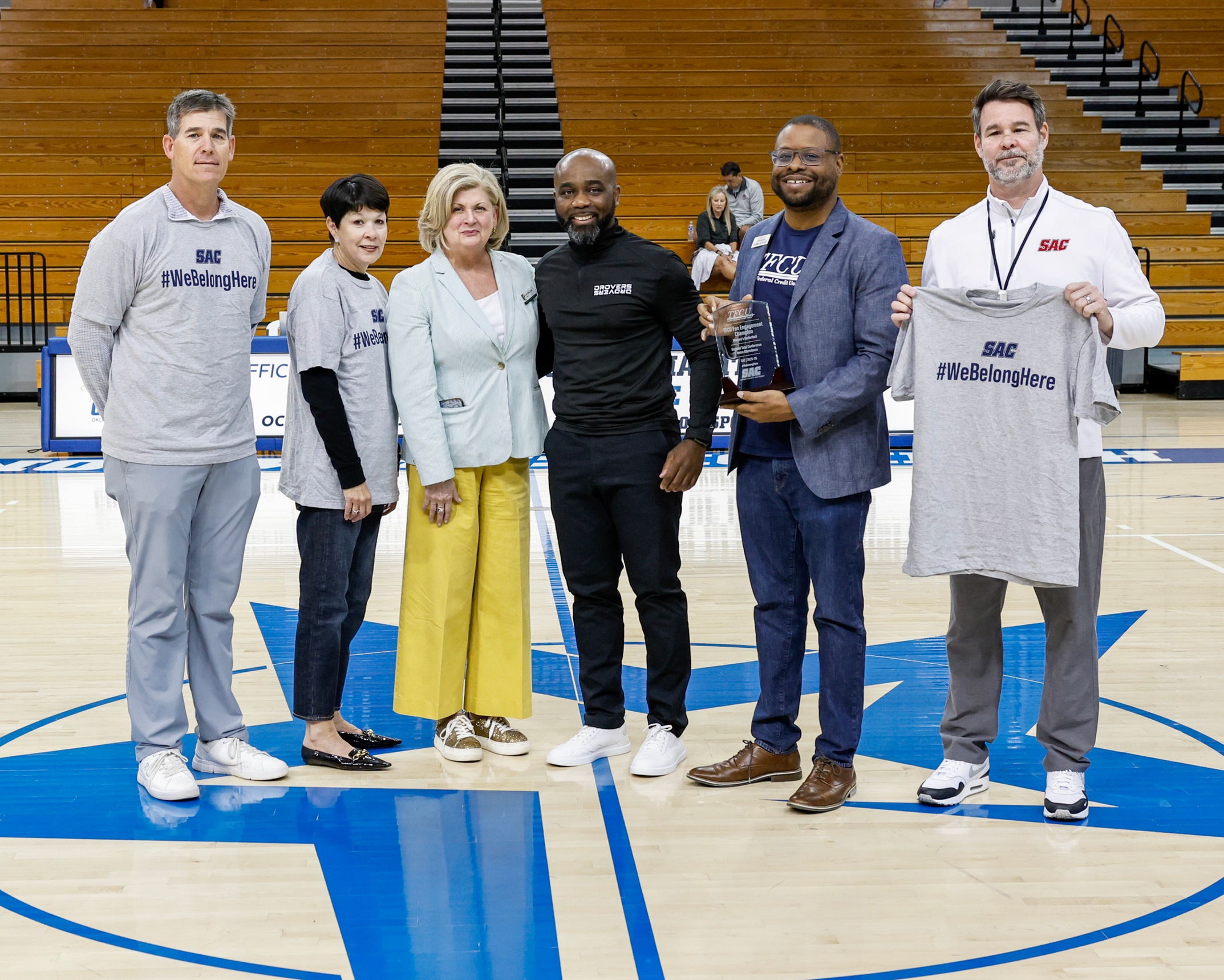 USAO Claims SAC/Tinker Federal Credit Union "We Belong Here" Attendance Honor