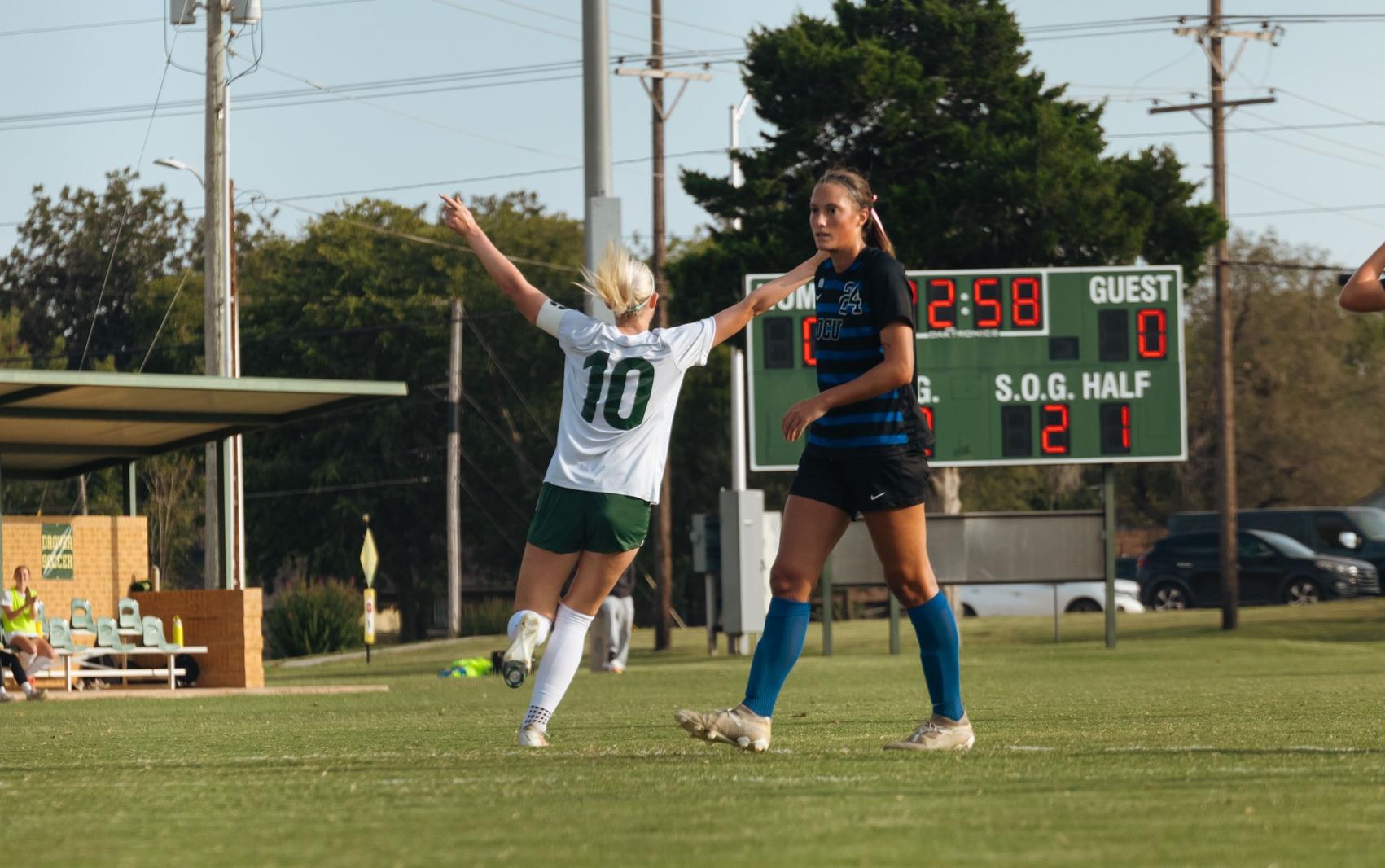 Gudmundsdottir&rsquo;s Hat-Trick Stretches #20 USAO&rsquo;s Unbeaten Streak to 11